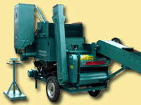 毅政牌ZL1YCQW型柴油機牽引拖車式喂料/脫粒/二次獨立清選/儲糧/裝袋一體機 毅政牌ZL1YCQW型柴油機牽引拖車式喂料/脫粒/二次獨立清選/儲糧/裝袋一體機